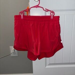 Lululemon High Rise Track That Shorts